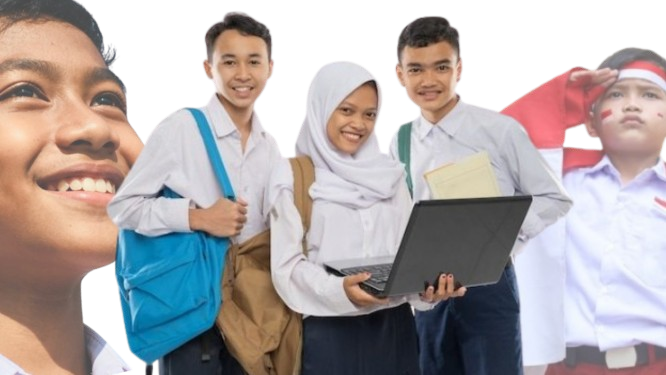 Siswa SMP Utama Depok